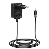 Netzteil für Gitarrenpedal 9V 1A, Mitte Negativ Hülse Positiv, Pedal Netzgerät Netzadapter Wand-Ladegerät, Stompbox EIN Spot-Adapter für Effektpedal, Einige Keyboards, Buchse 5,5 mm x 2,1 mm