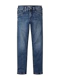 TOM TAILOR Jungen 1029983 Kinder Ryan Skinny Fit Jeans, 10281 - Mid Stone Wash Denim, 158 EU