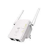 STRONG - WLAN Repeater 300 v2 - Highspeed WLAN Verstärker - Bis zu 300 Mbps - Signalverstärkung für alle Boxen/Router - Einfache Plug & Play-Installation - weiß