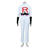 James Kostüm für Erwachsene, Team Rocket, Anime, Cosplay (M, Herren)