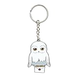Grupo Erik Schlüsselanhänger Ringe Harry Potter Hedwig Schlüsselring - Offizieller Harry Potter Fanartikel
