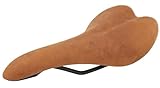 Gusti Fahrradsattel Leder - Geraint T. Fahrradsattel Ledersattel weich Sattel Fahrrad Rennrad Echtes Leder (Hellbraun)