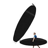 Yplkm Surfboardtaschen, Surfboardhüllen Mit Kordelzug Und Aufbewahrungstaschen, Transportüberzug Für Bodyboard & Surfboard Schutz Surfzubehör Für Shortboards, Funboards Und Longboards