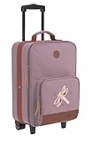 LÄSSIG Kinderkoffer Trolley Reisekoffer mit Teleskopstange und Rollen für Kinder Handgepäck/Trolley Adventure Dragonfly