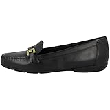Geox Damen D ANNYTAH MOC A Mokassin, Schwarz , 37 EU