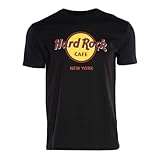 Hard Rock Klassisches schwarzes T-Shirt-Logo, new york, XXL