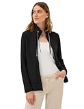 CECIL Damen 3227302 Leichte Ottoman Jacke, Black, XL