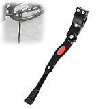 Fahrradständer für BMC Kaius Team Elite Fourstroke Speedfox Trailfox AlpenChallenge, Höhenverstellbarer Fahrradständer, Robuster Fahrradständer aus Aluminiumlegierung, Rutschfest Hinterbauständer