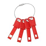 VGOL 4 Stück Schneefräse Schneefräse Starter Zündschlüssel ST1 Ersatz MTD 731-05632 07500111 751-10630 951-10630 Kompatibel mit MTD-Motorschlüsseln