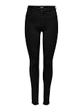 ONLY Damen Onlroyal High Sk Pim600 Noos Jeans, Schwarz, L / 32L EU