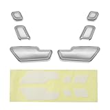 SG Store Set mit 6-teiliger Schalterabdeckung für Türsitzverstellung, Kompatibel mit Mercedes ML-Klasse W166 / B-Klasse W246 / C-Klasse W204 Sitzverstellknopfkappen