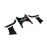 Für Mo&torrad R1200GS 2008 2009 2010 2011 2012 & Carbon-Look Triple Clamp Yoke Aufkleber Tankpad