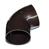 100422 Rohrbogen 67° DN 60, Farbe braun. Rohrbogen 67° DN 60 braun