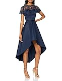 Chi Chi London Damen Chi Jasper Dress Kleid, Blau (Navy Navy), 32 (Herstellergröße: UK 6)