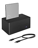ICY BOX USB-C 3.1 Festplatten DockingStation für 2,5 Zoll und 3,5 Zoll HDD und SDD, USB 3.1 (Gen 2) Type-C Anschluss, IB-1121-C31