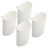 MUSISALY 4stücke Hänge Korb Für Haushalt Mini Körbchen Hängender Aufbewahrungskorb Kleinteile-hängebox Hängekorb Als Stiftehalter Und Make-up-organizer