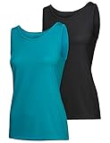 Schiesser Damen Sport 2pack Tops Thermounterwäsche-Oberteil, Mehrfarbig (Sortiert 1 901), 46 (2er Pack)