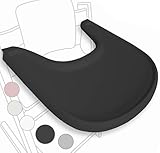 Hochstuhl-Tisch kompatibel mit Stokke Tripp Trapp Stuhl - MattSchwarz – nicht geeignet für Saugplatten – Essbrett passend für Stokke Tripp Trapp – BPA-frei