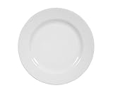 Frühstücksteller 20 cm Fahne 6 Stück Rondo weiss uni 7 von Seltmann Weiden