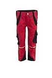 Planam Norit Kinder Junior Bundhose rot schwarz Modell 6547 Größe 110/116