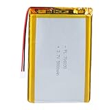 LiPo Akku 3,7V 5000mAh 706090 mit JST-Kabel – Wiederaufladbarer Lithium Polymer Akku für Bluetooth-Lautsprecher, DIY-Projekte und Elektronikgeräte