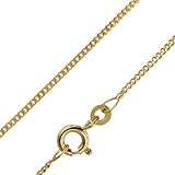 trendor Halskette Gold 333 (8 Karat) Panzerkette Breite 1,4 mm 71965-55 55 cm