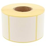 Waagenetiketten - 58 x 60 mm - 700 Thermodirektetiketten selbstklebend, Thermoetiketten für Bizerba Waagen auf 40 mm Kern