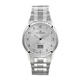 Dugena Herren-Armbanduhr 4461127 Gent Funk, Titan, Silber, Mineralglas, 5 bar