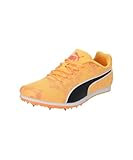 PUMA Evospeed Star 8 Junior Turnschuhe, Sun Stream-Sunset Glow Black, 38.5 EU