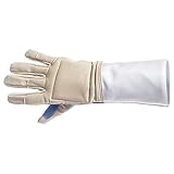 ZYLY Fechtfolie Degenhandschuhe, rutschfeste Fechthandschuhe für Erwachsene, Kinder, Fechtausrüstung für Rechtshänder Geeignet