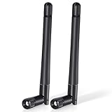 Bingfu WLAN Antenne Dualband 2,4/5,8 GHz 3dBi MIMO RP-SMA Stecker Antenne für WLAN-Router Drahtlose Netzwerkkarte USB-Adapter Sicherheit IP-Kamera Videoüberwachung Monitor Bluetooth Module