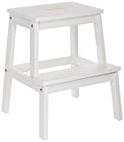 Ikea BEKVAM Tritthocker für den Innenbereich, Massivholz, Weiß