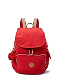 Kipling Damen City Pack Rucksack, Rot (True Red C), 32x37x18.5 cm
