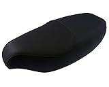 VANEZ Sitzbank schwarz kompatibel für Piaggio Sfera NSL 50, Sfera 80 2-Takt AC Roller