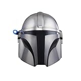 Star Wars Hasbro Wars The Black Series The Mandalorian elektronischer Premium Helm Rollenspielprodukt, Silber, One Size