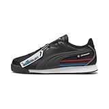PUMA Herren BMW Motorsport Roma Schuhe Sneaker, Black-Pop Red Ah25, 45 EU
