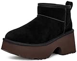 UGG Classic Ultra Mini New Heights 1158311BLK, Boots - 38 EU
