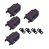 KITANDOVE 4 Stück Mini-riegel Automatischer Federverschluss Mini-touch-verschluss Für Schränke