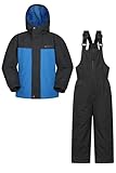 Mountain Warehouse Polar Zone Kinderschneeset aus Jacke und Skihose – Warmes Kuscheliges Skiset Fleecefutter Taschen Jungen/Mädchen – Skifahren, Sport, Wandern, Outdoor Marine Kinder 164 EU (13 Jahre)