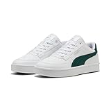 PUMA Unisex CAVEN 2.0 Sneaker, White-Dark Myrtle Silver, 46 EU