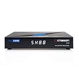 Octagon SX88 4K UHD S2+IP Receiver H.265 1GB RAM 4GB Flash Stalker Multistream Schwarz