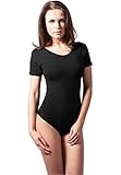 Urban Classics Damen Stretch Jersey Body voor Dames Top, Schwarz (Black 7), M EU