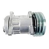 ZXYYY 12-V-Klimaanlagen-AC-Kompressor, A/C-Klimaanlagen-Kühlpumpe, kompatibel mit MC Cormick Steyr Truck, AC-Kompressor for schwache Kühlung, Ersatzteil OE 4478SAN