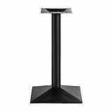 ONPIRA® Tischgestell Modell „München“ – Schwarzes Single-Tischuntergestell aus Stahl, Höhe 72 cm – Robuste Tischbasis für Büro, Esstisch, Werkstatt oder Gastronomie