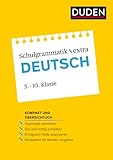 Duden Schulgrammatik extra – Deutsch: Grammatik und Rechtschreibung – Aufsatz und Textanalyse – Umgang mit Medien (5. bis 10. Klasse) (Duden - Schulwissen extra)