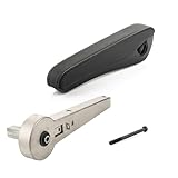 LST Armlehne Kunstleder schwarz rechts Set Verkleidung kompatibel mit Mercedes Vito V-Klasse W447