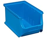 allit 456208 3, blau ProfiPlus Lage-Box | Stapelbox | Gr.3 235x150x125mm, 3