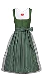 Trachtenhimmel Kaiserjäger Dirndl 17214 Grün Leinen 70er länge SP1 130 153 Größe 44