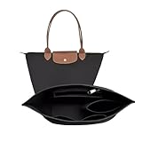BCENG Handtaschen Organizer für Longchamp Geldbörsen Organizer Filz Taschenorganizer Longchamp Tragetasche Taschen Organizer für Longchamp Multi Pocket Felt Handbag Organizer for Insert (M)