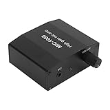 Mikrofonvorverstärker, Mikrofon Vorveärker, Mikrofonverstärker Mic Audio Amp High Gain Mikrofonverstörker 1000-fache Verstärkung Zubehör Set Kit